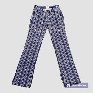Joie - Corduroy striped pants with button pockets - 24 - Vintage